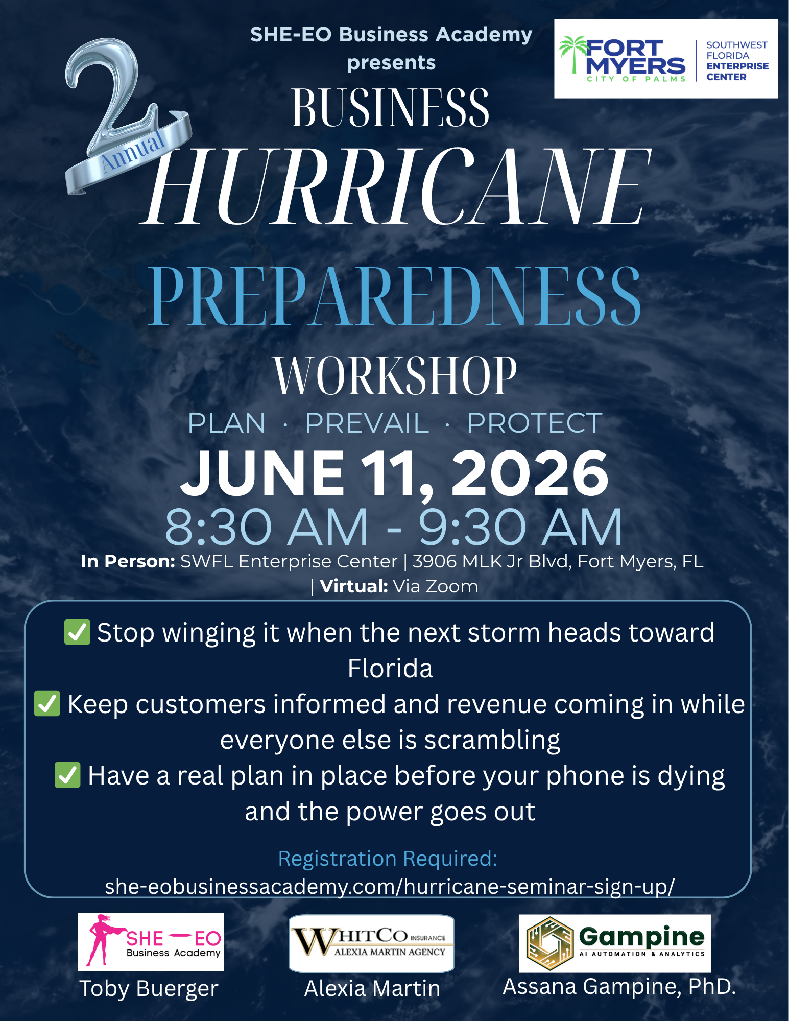 6-11-26 Business Hurricane Prep Workshop Flyer 6 11 26 Business Hurricane Prep Workshop Flyer